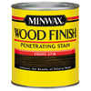 Minwax Wood Finish Semi-Transparent Ebony Oil-Based Wood Stain 0.5 pt. (Pack of 4)