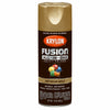 Krylon Fusion All-In-One Metallic Gold Paint + Primer Spray Paint 12 oz (Pack of 6).