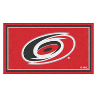 NHL - Carolina Hurricanes 3ft. x 5ft. Plush Area Rug