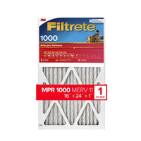 3M Filtrete 16 in. W X 24 in. H X 1 in. D 11 MERV Pleated Allergen Air Filter 1 pk (Pack of 4)