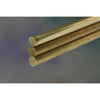 K&S 1/4 in. Dia. x 36 in. L Brass Rod 1 pk (Pack of 4)