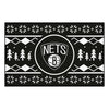 NBA - Brooklyn Nets Holiday Sweater Rug - 19in. x 30in.