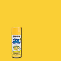 Rust-Oleum Painter's Touch Ultra Cover Gloss Sun Yellow Spray Paint 12 oz. (Pack of 6)