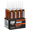 OSI Quad Black Elastomeric Polymers Sealant 10 oz. (Pack of 12)