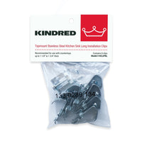 Franke Kindred Stainless Steel Sink Clips