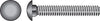 Hillman 3/8 in. X 10 in. L Zinc-Plated Steel Carriage Bolt 50 pk