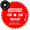 Diablo 6-1/2 in. Dia. x 5/8 in. Carbide Wood and Metal Saw Blade 32 teeth 1 pk