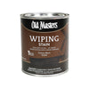 Old Masters Semi-Transparent Carbon Black Oil-Based Wiping Stain 1 qt (Pack of 4)