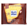 Ritter Sport Chocolate Bar - Milk Chocolate - Butter Biscuit - 3.5 oz Bars - Case of 11