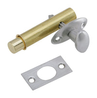 Ives by Schlage Satin Nickel Brass Mortise Bolt