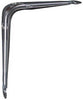 National Hardware Silver Steel Shelf Bracket 6 in. L 25 lb.