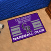 MLB - Colorado Rockies Uniform Rug - 19in. x 30in.