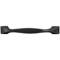 Hickory Hardware H076016-BI 3-3/4" Black Iron Twist Cabinet Pull