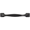 Hickory Hardware H076016-BI 3-3/4" Black Iron Twist Cabinet Pull