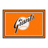 MLB - San Francisco Giants Retro Collection 4ft. x 6ft. Plush Area Rug - (1947 New York Giants)