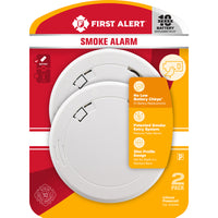 First Alert Battery-Powered Photoelectric Smoke Detector