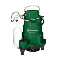 Pentair Myers 1/3 hp 2880 gph Cast Iron Submersible Sump Pump