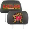 University of Maryland Embroidered Head Rest Cover Set - 2 Pieces