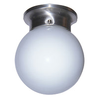 Bel Air Lighting Dash 7.5 in. H X 6 in. W X 6 in. L Brushed Nickel Silver Ceiling Fixture