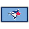 MLB - Toronto Blue Jays Light Blue 3ft. x 5ft. Plush Area Rug