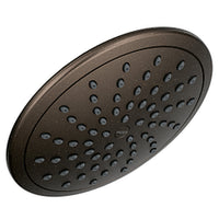 Oil rubbed bronze one-function 8" diameter spray head eco-performance rainshower