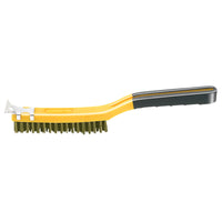 Allway 13.5 in. L Brass Wire Brush with Scraper (Pack of 6)