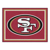 NFL - San Francisco 49ers 8ft. x 10 ft. Plush Area Rug