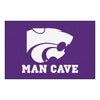 Kansas State University Man Cave Rug - 19in. x 30in.