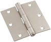 National Hardware 3 in. L Satin Nickel Door Hinge 1 pk