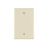 Leviton Midway Ivory 1 gang Nylon Blank Wall Plate 1 pk (Pack of 25)