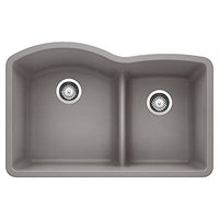 Diamond 1-3/4 Low Divide - Metallic Gray