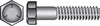 Hillman 1/2 in. D X 5 in. L Heat Treated Zinc Steel Hex Head Cap Screw 25 pk