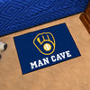 MLB - Milwaukee Brewers Man Cave Rug - 19in. x 30in.