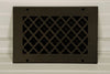 Steelcrest Designer 10 X 6 Wall /Ceiling Oil-Rubbed Bronze Return Vent Cover With Face Mounting Screw Holes No Damper