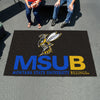 Montana State University Billings Black Rug - 5ft. x 8ft.