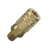 Amflo Brass 1/4 in. I/M Style Coupler 1/4 in. Male NPT 1 pc. (Pack of 10)