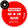 Diablo 7-1/4 in. Dia. x 5/8 in. Carbide Wood and Metal Saw Blade 36 teeth 1 pk (Pack of 5)