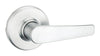 Kwikset  Delta  Satin Chrome  Steel  Passage Lever  3  Right Handed