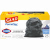 Glad Force Flex 30 gal Mountain Air Scent Trash Bags Drawstring 25 pk (Pack of 6)