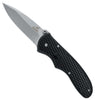 Gerber Black High Carbon Stainless Steel 7.13 in. Fast Draw Folding Knife