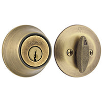 660 5 RCAL 5303 K3 1-Cyl Deadbolt - Antique Brass