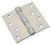 Tight Pin Hinge, Zinc, 4 x 4-In. (Pack of 5)