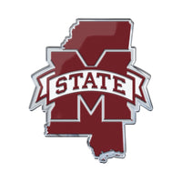 Mississippi State University Team State Aluminum Emblem