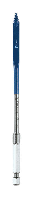 Bosch Daredevil 1/4 in. X 6 in. L High Carbon Steel Spade Bit Hex Shank 1 pc