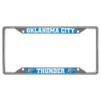 NBA - Oklahoma City Thunder Metal License Plate Frame