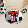 Texas Tech University Soccer Ball Rug - 27in. Diameter