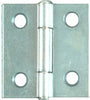 National Hardware 1-1/2 in. L Zinc-Plated Door Hinge 2 pk