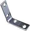 National Hardware 2 in. H X 5/8 in. W X 0.08 in. D Zinc-Plated Steel Inside Corner Brace