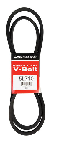 Mitsuboshi FHP 5L710 General Utility V-Belt 0.63 in. W X 71 in. L For Fractional Horsepower Motors