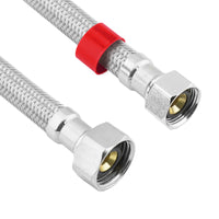 Lasco 1/2 in. Compression X 1/2 in. D FIP 20 in. Braided Stainless Steel Faucet Supply Line